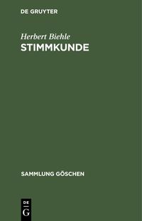 Produktbild: Stimmkunde
