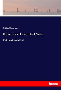 Produktbild: Liquor Laws of the United States