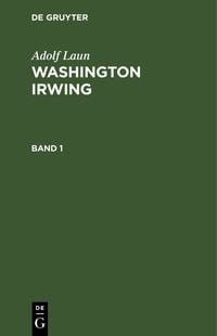 Produktbild: Washington Irwing. Band 1