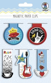 Produktbild: Magnetic Paper Clips "Rockstar"