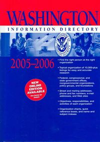 Produktbild: Washington Information Directory
