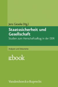 Produktbild: Staatssicherheit und Gesellschaft