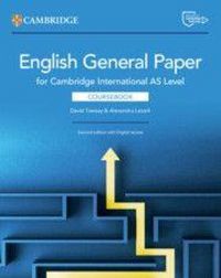 Produktbild: Cambridge International as Level English General Paper Coursebook with Digital Access (2 Years)