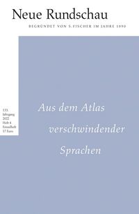 Produktbild: Neue Rundschau 2022/4