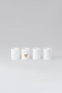 Produktbild: R&auml;der Kerzenst&auml;nder Set LOVE