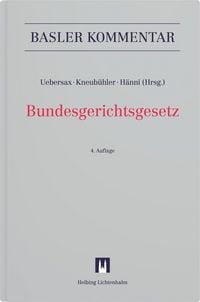 Produktbild: Bundesgerichtsgesetz (BGG)