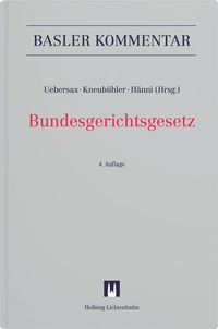 Produktbild: Bundesgerichtsgesetz (BGG)