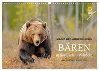 Produktbild: Magie des Augenblicks - B&auml;ren in nordischen W&auml;ldern (Wandkalender 2027 DIN A3 quer), CALVENDO Monatskalender