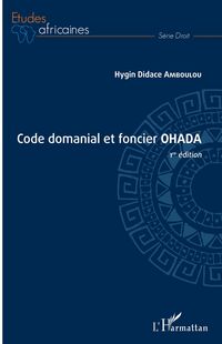 Produktbild: Code domanial et foncier OHADA
