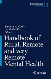 Produktbild: Handbook of Rural, Remote, and Very Remote Mental Health