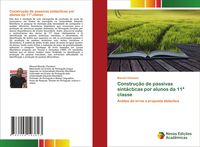 Produktbild: Constru&ccedil;&atilde;o de passivas sint&aacute;cticas por alunos da 11&ordf; classe