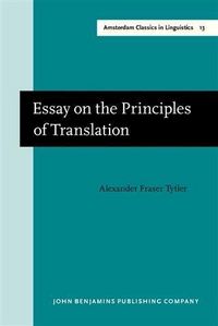 Produktbild: Essay on the Principles of Translation (3rd rev. ed., 1813)