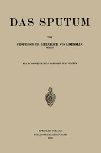Produktbild: Das Sputum