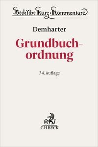 Produktbild: Grundbuchordnung. GBO