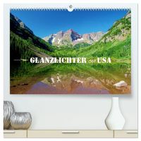 Produktbild: Glanzlichter der USA (hochwertiger Premium Wandkalender 2027 DIN A2 quer), Kunstdruck in Hochglanz