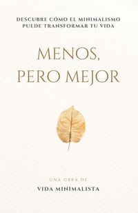 Produktbild: Menos, pero Mejor