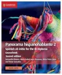 Produktbild: Panorama Hispanohablante 2 Coursebook with Cambridge Elevate Edition