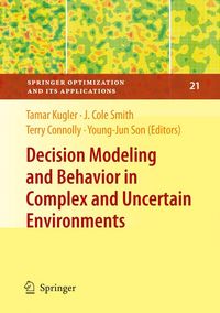 Produktbild: Decision Modeling and Behavior in Complex and Uncertain Environments