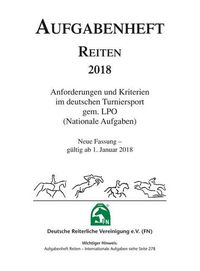 Bild vom Artikel Aufgabenheft Reiten 2018 vom Autor Deutsche Reiterliche Vereinigung e.V. (FN)