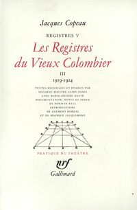 Produktbild: Les registres du Vieux-Colombier III/5