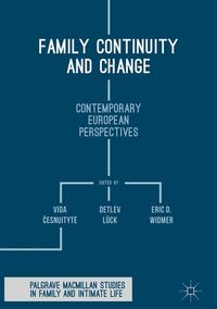 Produktbild: Family Continuity and Change