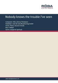 Produktbild: Nobody knows the trouble i've seen
