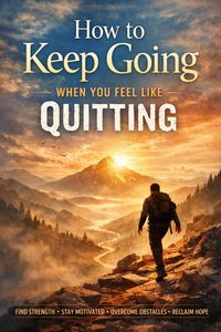 Produktbild: How to Keep Going When You Feel Like Quitting