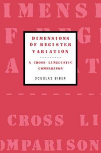 Produktbild: Dimensions of Register Variation