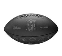 Produktbild: Wilson American Football NFL 32 Team BLACK in offizieller Gr&ouml;&szlig;e