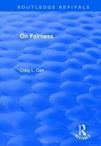 Produktbild: Carr, C: On Fairness