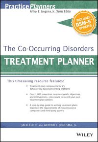 Produktbild: The Co-Occurring Disorders Treatment Planner, with Dsm-5 Updates