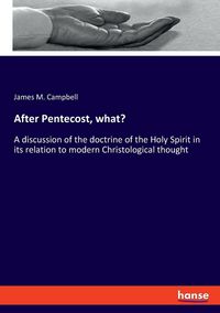 Produktbild: After Pentecost, what?