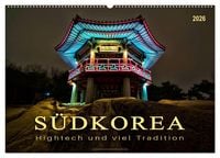 Produktbild: S&uuml;dkorea - Hightech und viel Tradition (Wandkalender 2026 DIN A2 quer), CALVENDO Monatskalender