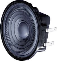 Produktbild: Visaton K 50 - 50 Ohm 2 Zoll 5 cm Kleinlautsprecher 2 W 50 Ω Schwarz Kunststoff-Membran, UV-best&auml;ndig