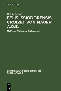 Produktbild: Felis issiodorensis Croizet von Mauer a.d.E.