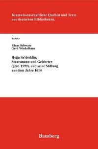 Produktbild: Hoga Sa'deddin, Staatsmann und Gelehrter (gest. 1599)