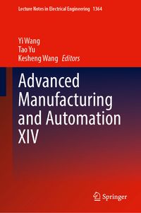 Produktbild: Advanced Manufacturing and Automation XIV