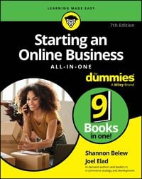 Produktbild: Starting an Online Business All-in-One For Dummies , 7th Edition