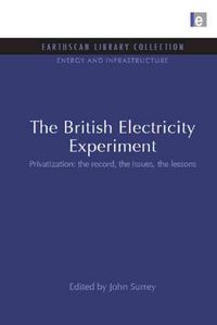 Produktbild: Surrey, J: The British Electricity Experiment