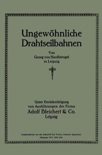 Produktbild: Ungew&ouml;hnliche Drahtseilbahnen