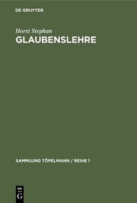 Produktbild: Glaubenslehre