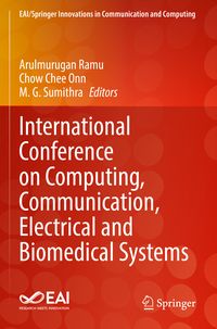 Produktbild: International Conference on Computing, Communication, Electrical and Biomedical Systems