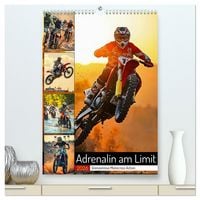 Produktbild: Adrenalin am Limit - Grenzenlose Motocross Action (hochwertiger Premium Wandkalender 2026 DIN A2 hoch), Kunstdruck in Hochglanz