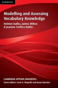 Produktbild: Modelling and Assessing Vocabulary Knowledge