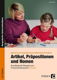 Produktbild: Artikel, Pr&auml;positionen & Nomen - Mein Zuhause 1/2