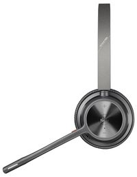Produktbild: HP Poly Voyager 4320 UC Stereo On Ear Headset Bluetooth&reg; Stereo Schwarz Noise Cancelling Lautst&auml;rkeregelung, inkl. Lade- und