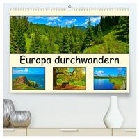 Produktbild: Europa durchwandern (hochwertiger Premium Wandkalender 2026 DIN A2 quer), Kunstdruck in Hochglanz