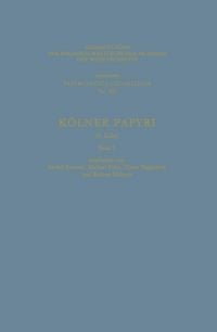 Produktbild: K&ouml;lner Papyri