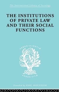 Produktbild: Inst Of Private Law Ils 208