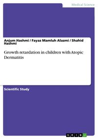 Produktbild: Growth retardation in children with Atopic Dermatitis